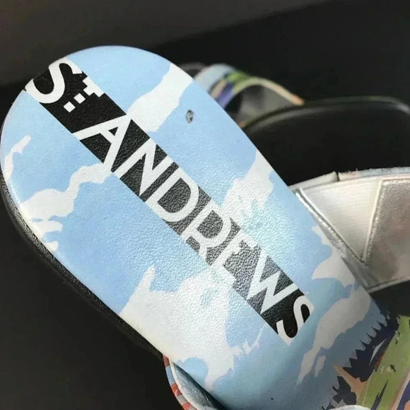 Icon leather sandals artsy  print - Picture 7 of 9